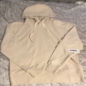 Women's Cream V-Neck Sweater